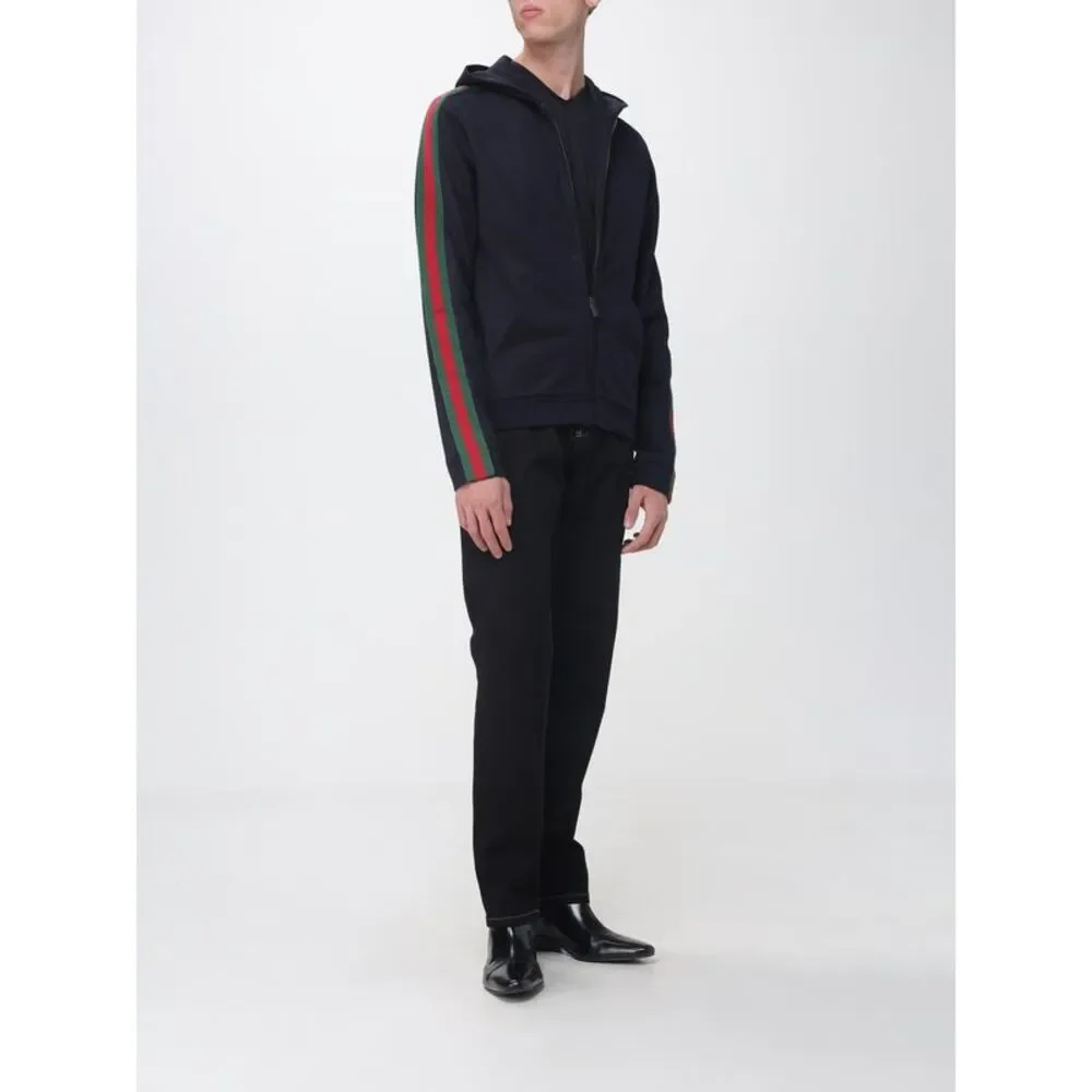 Gucci Men Slim Fit T-Shirt Gucci In Stretch Modal Jersey With V-Neck